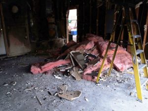fire damage and clean up