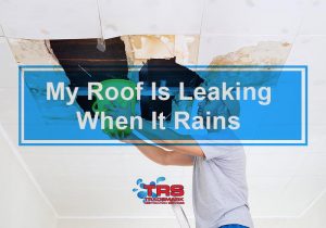 My Roof Is Leaking When It Rains: What Should I Do?